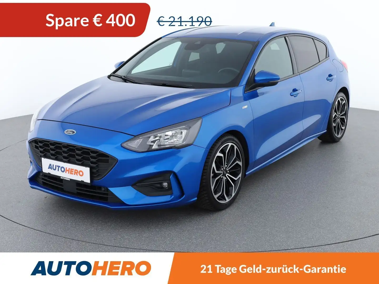 Ford Focus 1.5 EcoBlue TDCi ST-Line Blau - 1