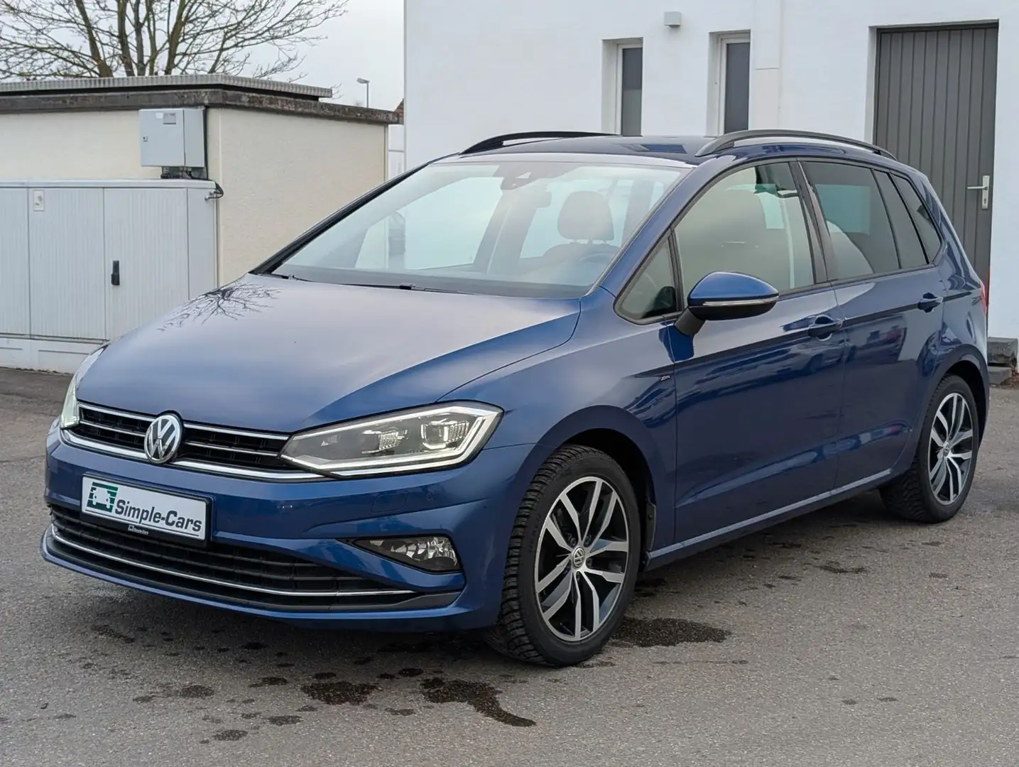 Volkswagen Golf Sportsvan VII Join-Plus*LED*AHK*ASSISTENT*W Blau - 1
