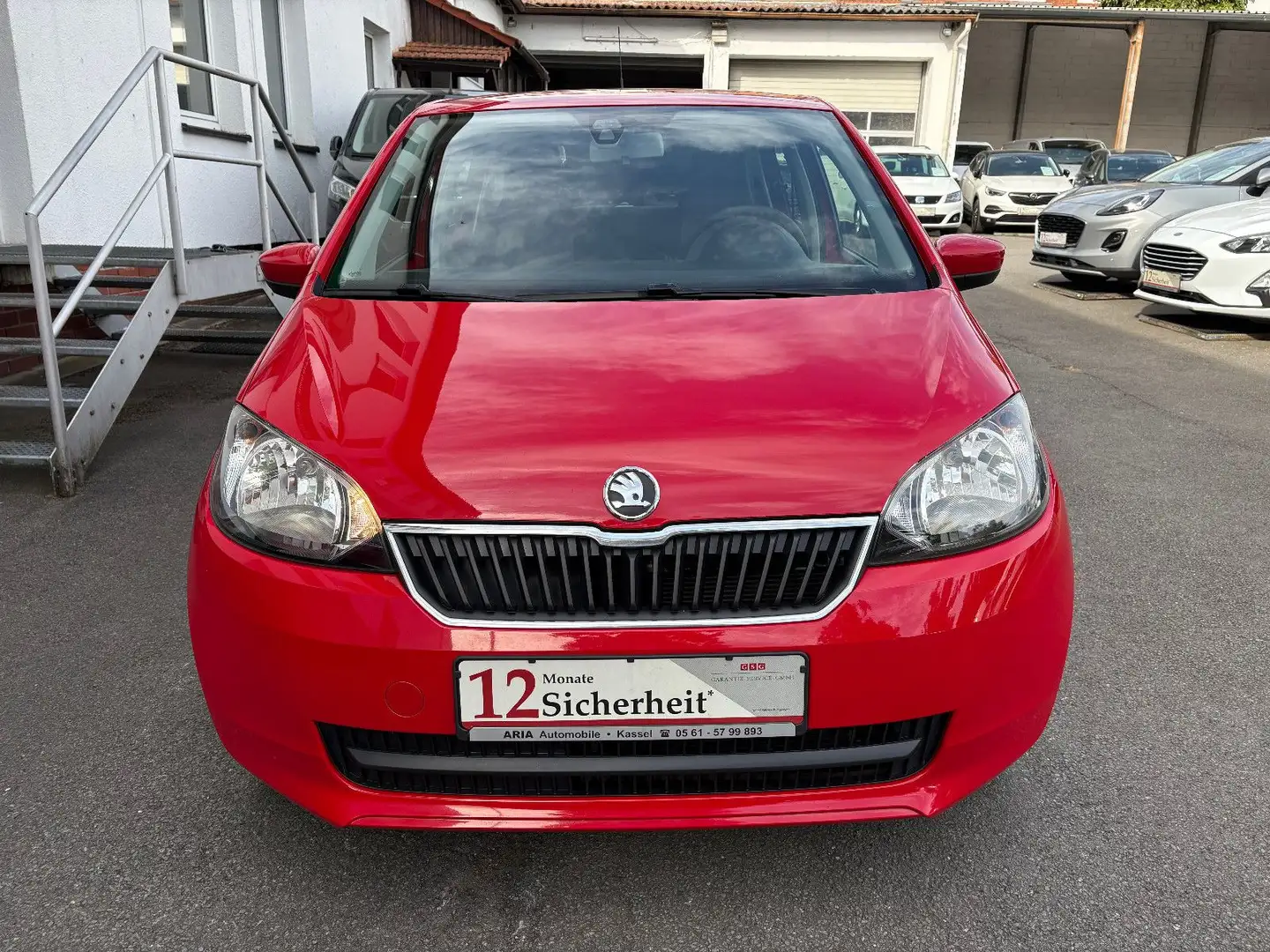 Skoda Citigo 1.0 Ambition - KLIMA SHZ 1.HAND 4.TÜRIG Rosso - 2