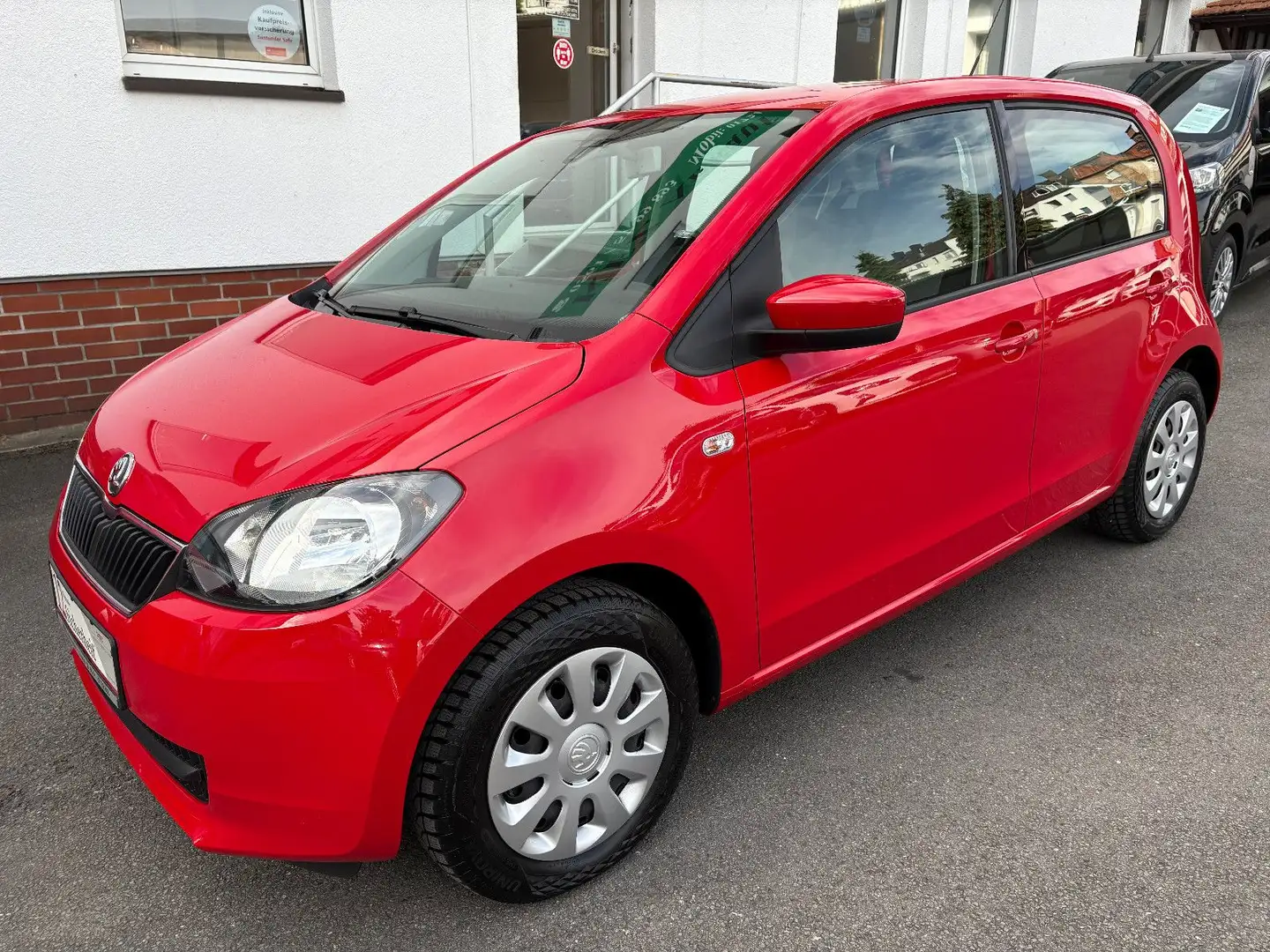 Skoda Citigo 1.0 Ambition - KLIMA SHZ 1.HAND 4.TÜRIG Rosso - 1