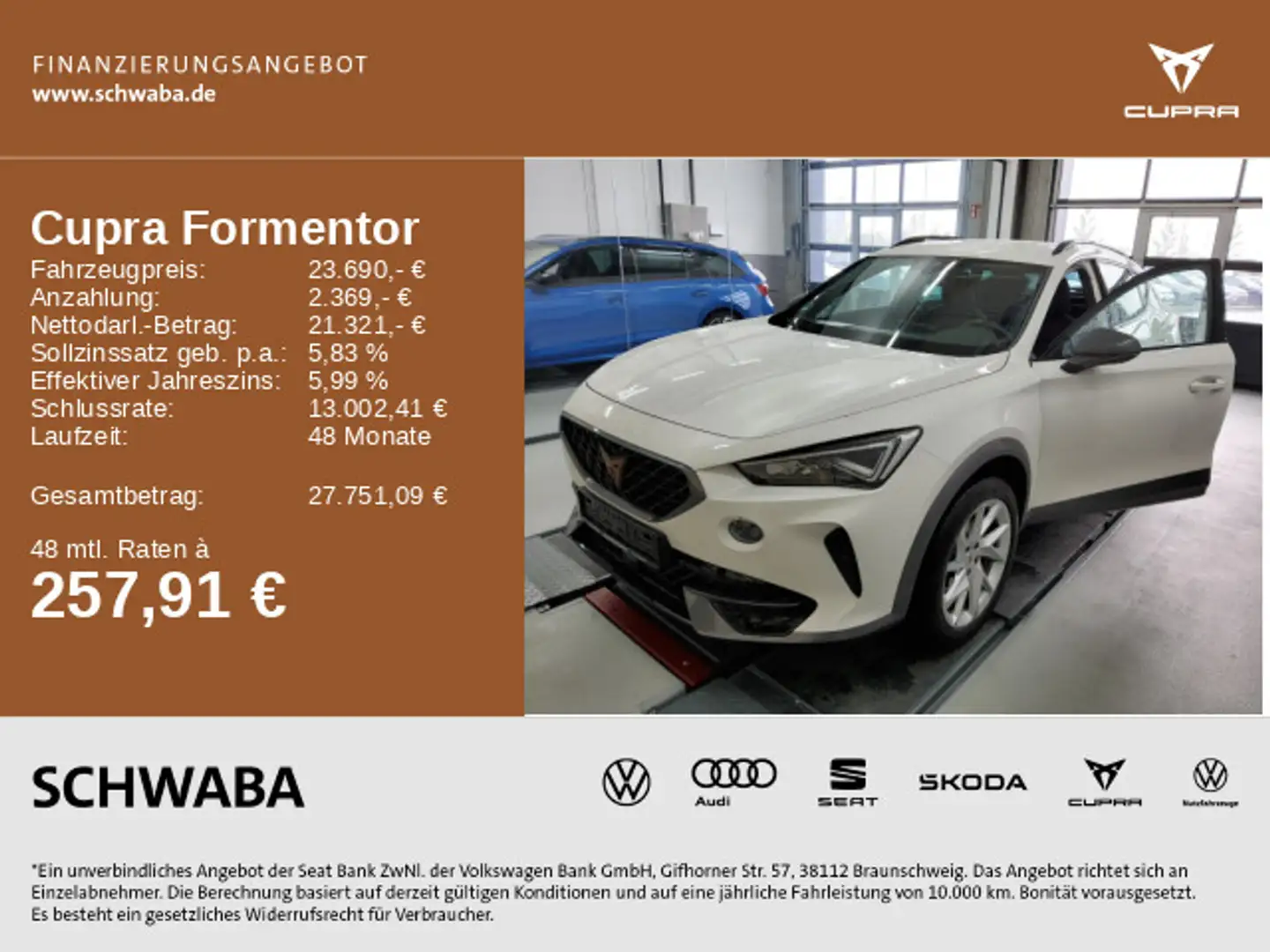 CUPRA Formentor 1.5 TSI LED*ACC*LANE*PDC*18" Blanc - 1