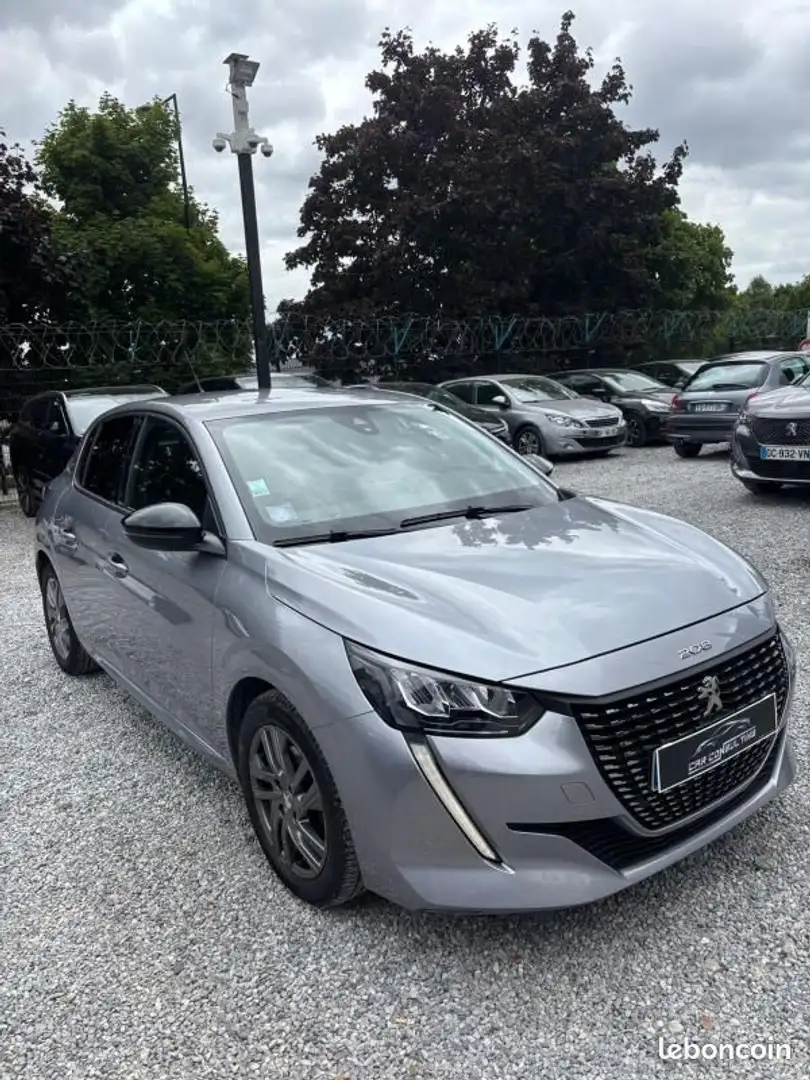 Peugeot 208 PureTech 100 S&S BVM6 style 5P -1 ere main 9150 HT Gris - 1