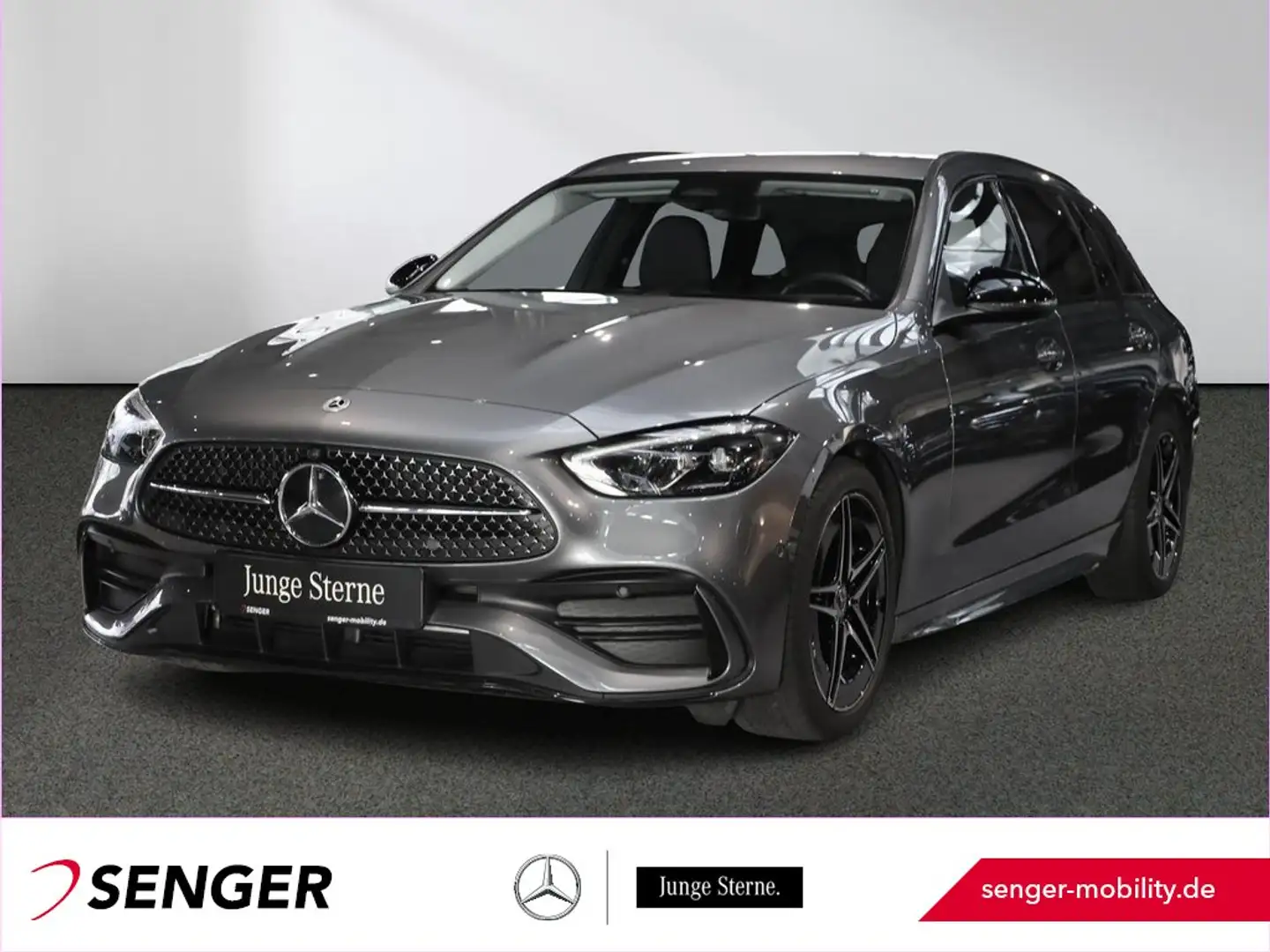 Mercedes-Benz C 180 T AMG Rückfahrkamera Ambiente MBUX LED AHK Gris - 1