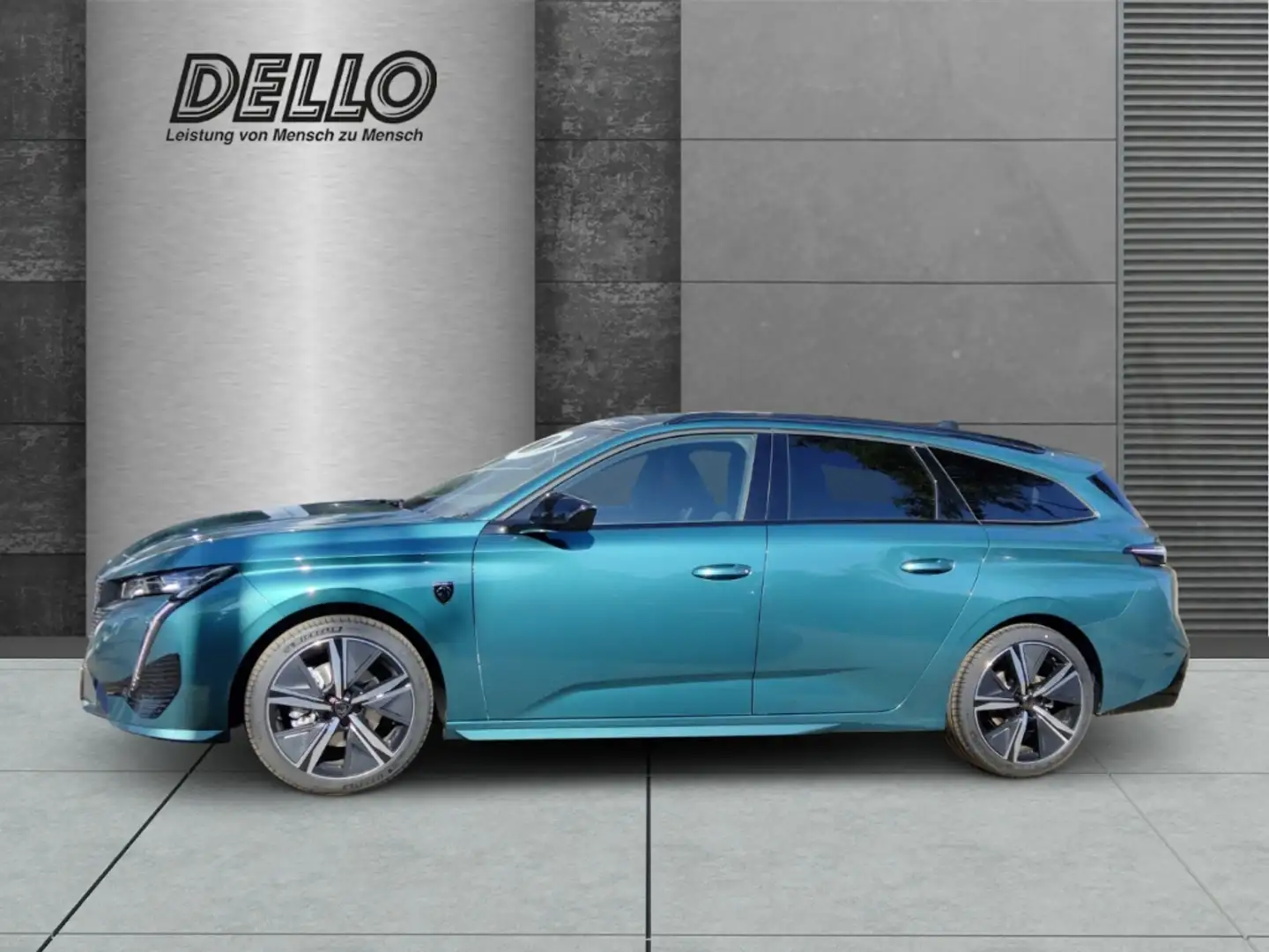 Peugeot 308 SW GT Hybrid 145 e-DSC6 AHK Panorama NAVI KAMERA S Bleu - 2