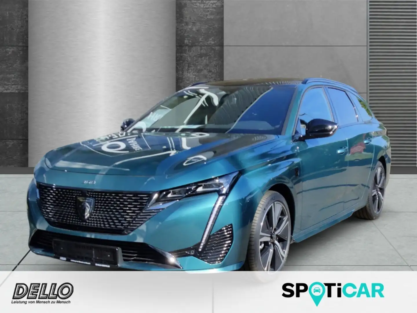 Peugeot 308 SW GT Hybrid 145 e-DSC6 AHK Panorama NAVI KAMERA S Bleu - 1
