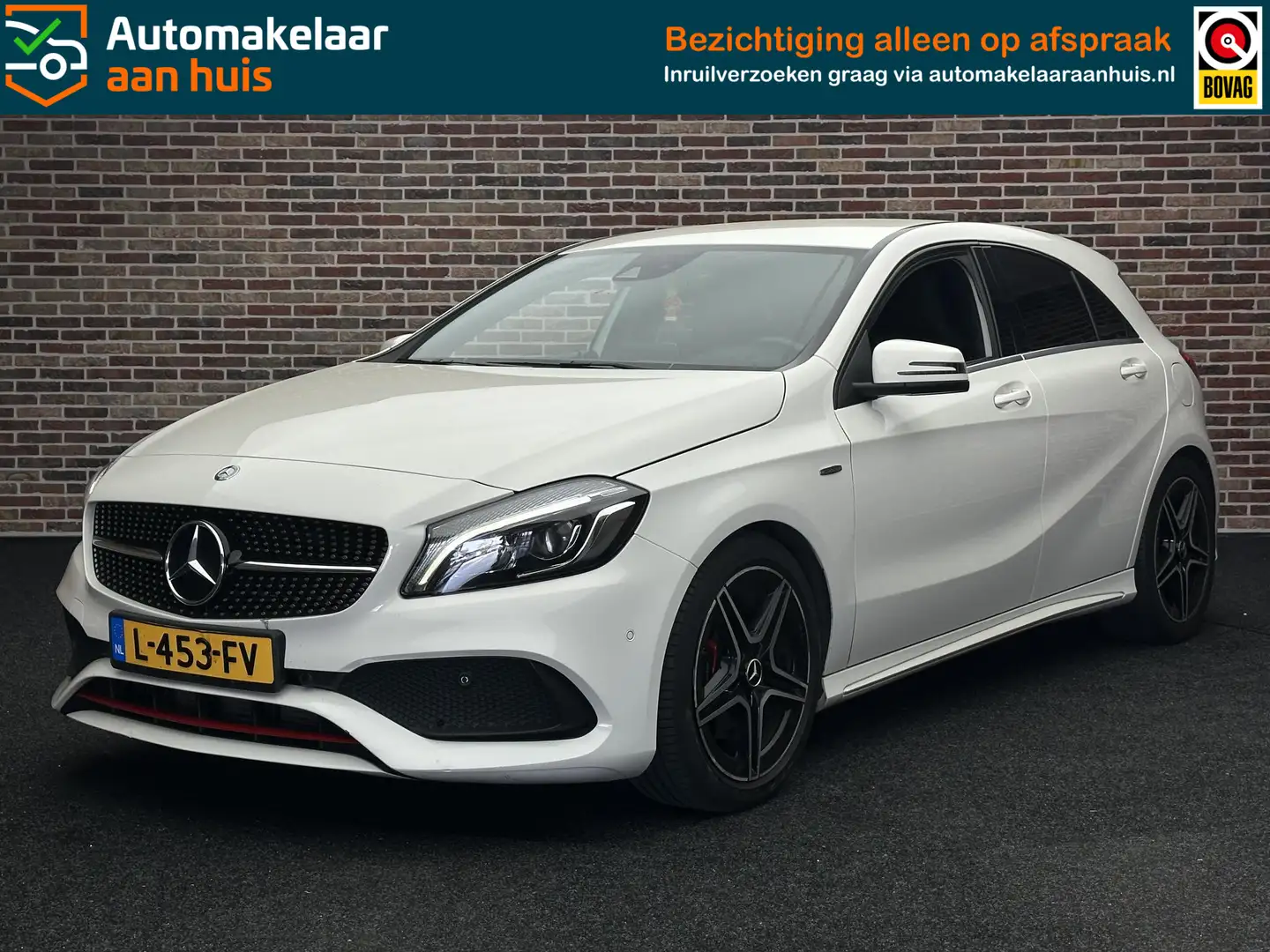Mercedes-Benz A 250 Sport AMG Pakket Stoelverwarming Automaat Harman K Wit - 1