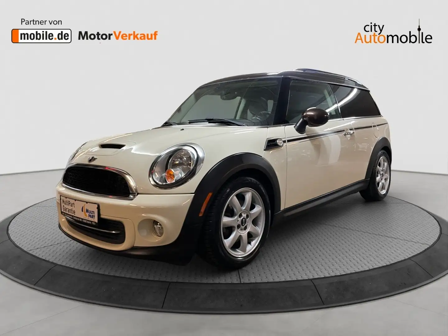 MINI Cooper Clubman /Pano-Dach/Keyless/Leder/Navi/SHZ Blanc - 1
