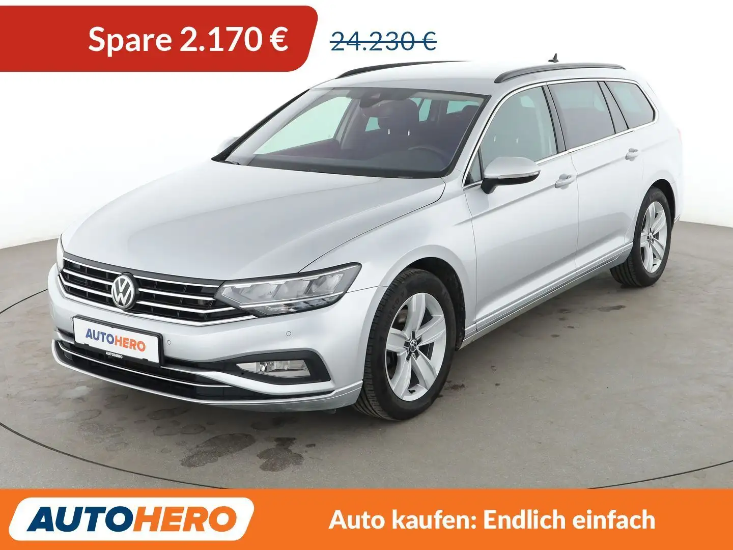 Volkswagen Passat 2.0 TSI Business Aut.*NAV*LED*ACC*CAM*PDC*SHZ Grau - 1