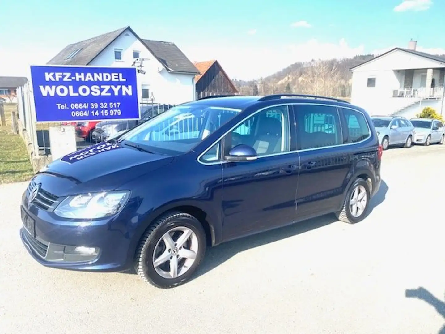 Volkswagen Sharan Sharan Karat 4x4  BMT 2,0 TDI Karat Blau - 1