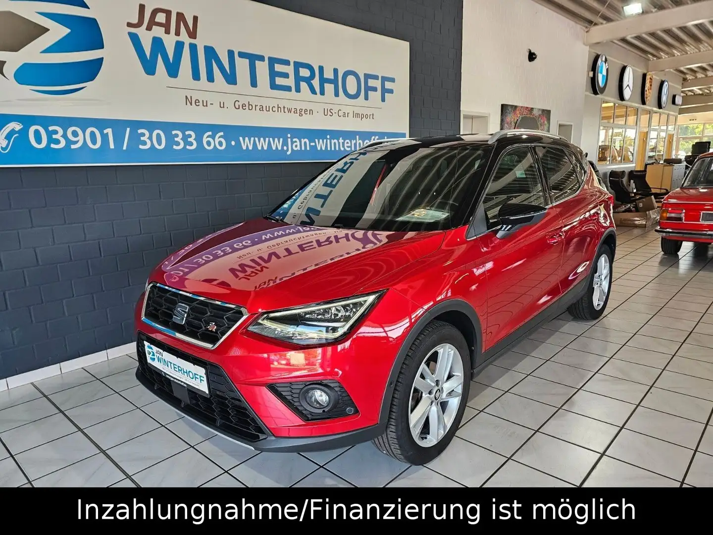 SEAT Arona FR+ACC+SHZ+Navi+DAB+Kamera+LED+Scheckheft Rouge - 1