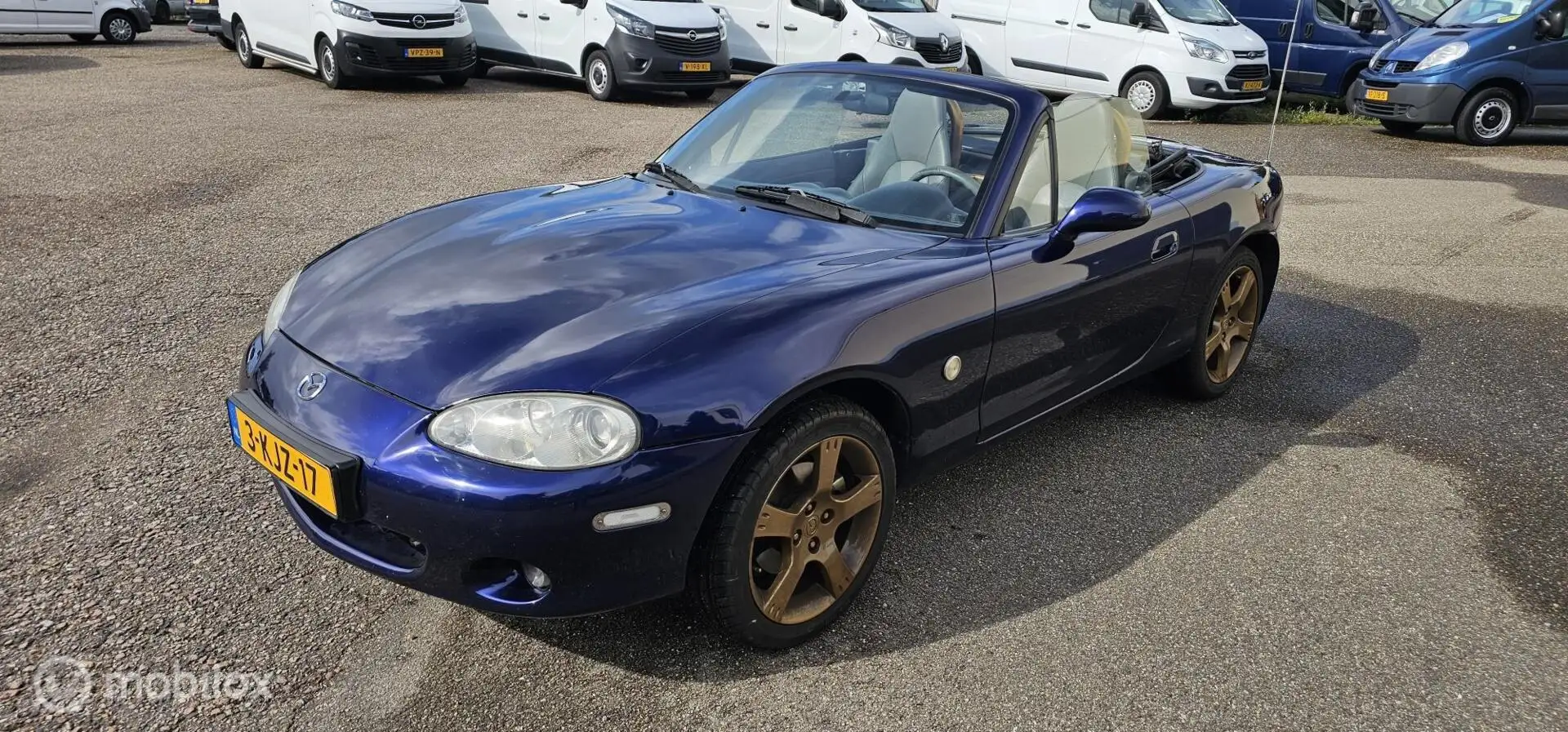 Mazda MX-5 1.6 110 PK Exclusive Bleu - 1