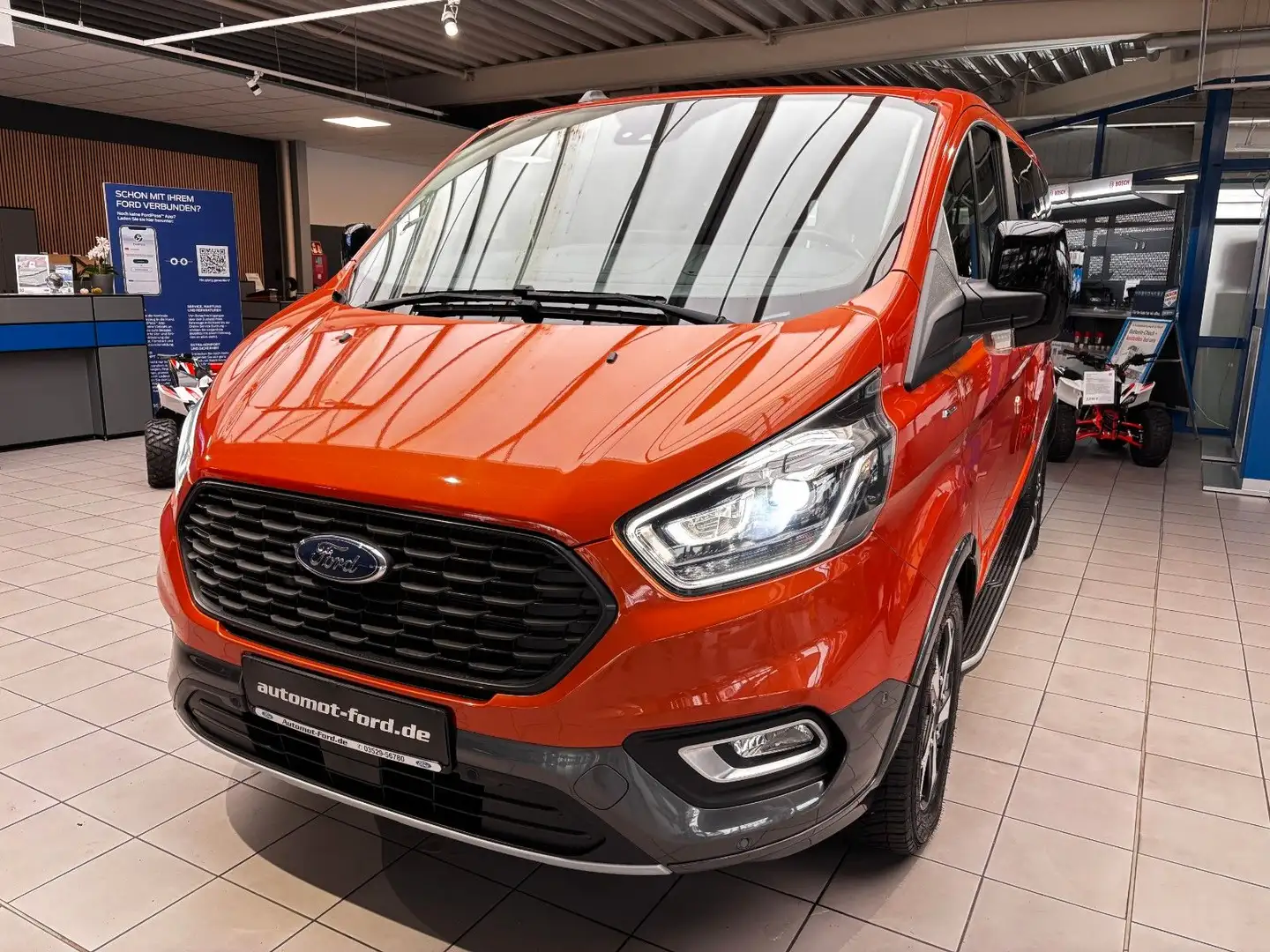 Ford Tourneo Custom 320 L1 Active*Bi-Xenon*Navi*ACC Orange - 1