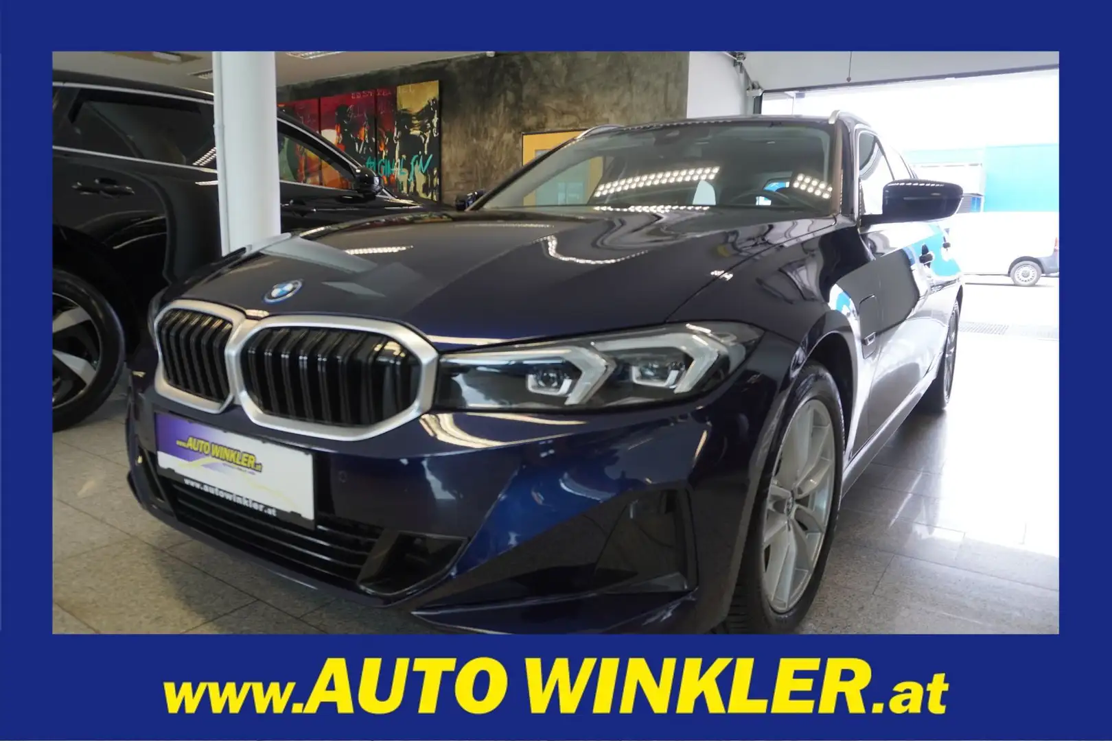 BMW 320 e PHEV Touring Aut. MY23/LED/Widescreen Blau - 1