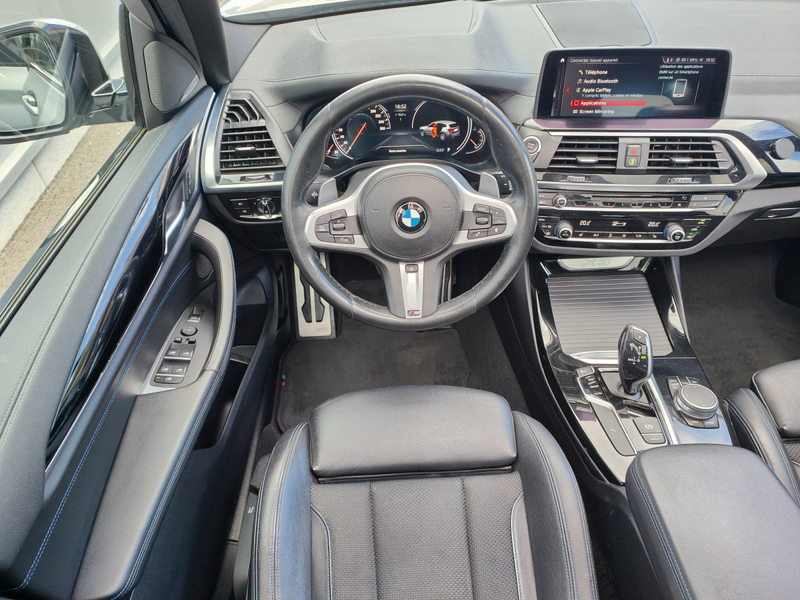 BMW X3 SDRIVE 18D PACK M CARPLAY CAMERA TOIT PANO OUVRANT — photo 15