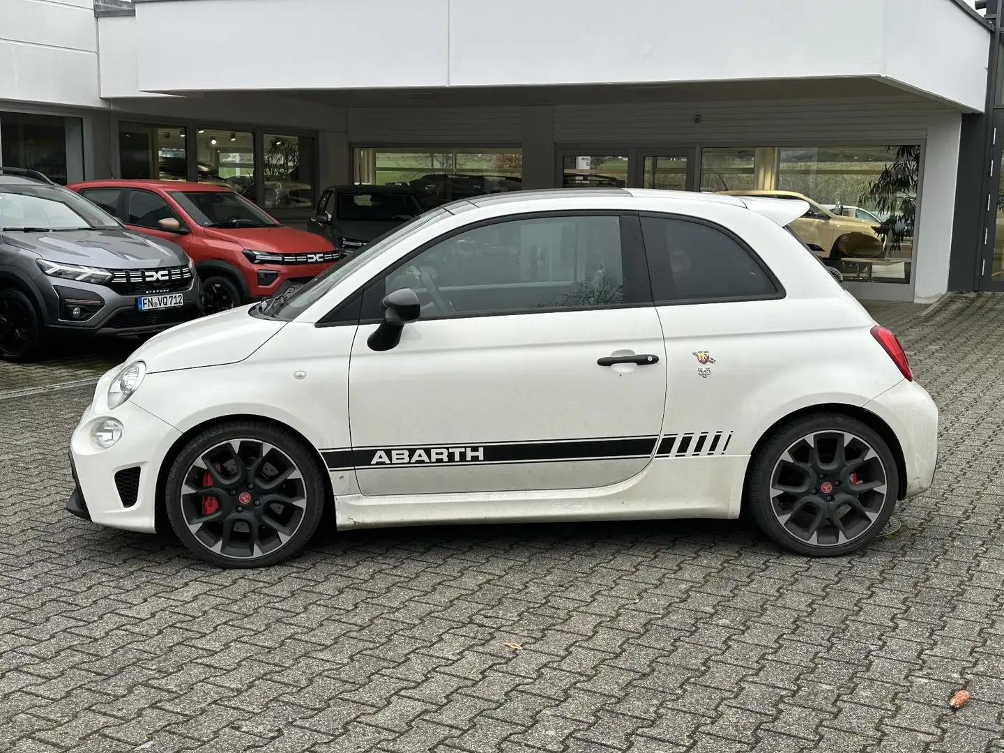 Abarth 500 595 Competizione Weiß - 2