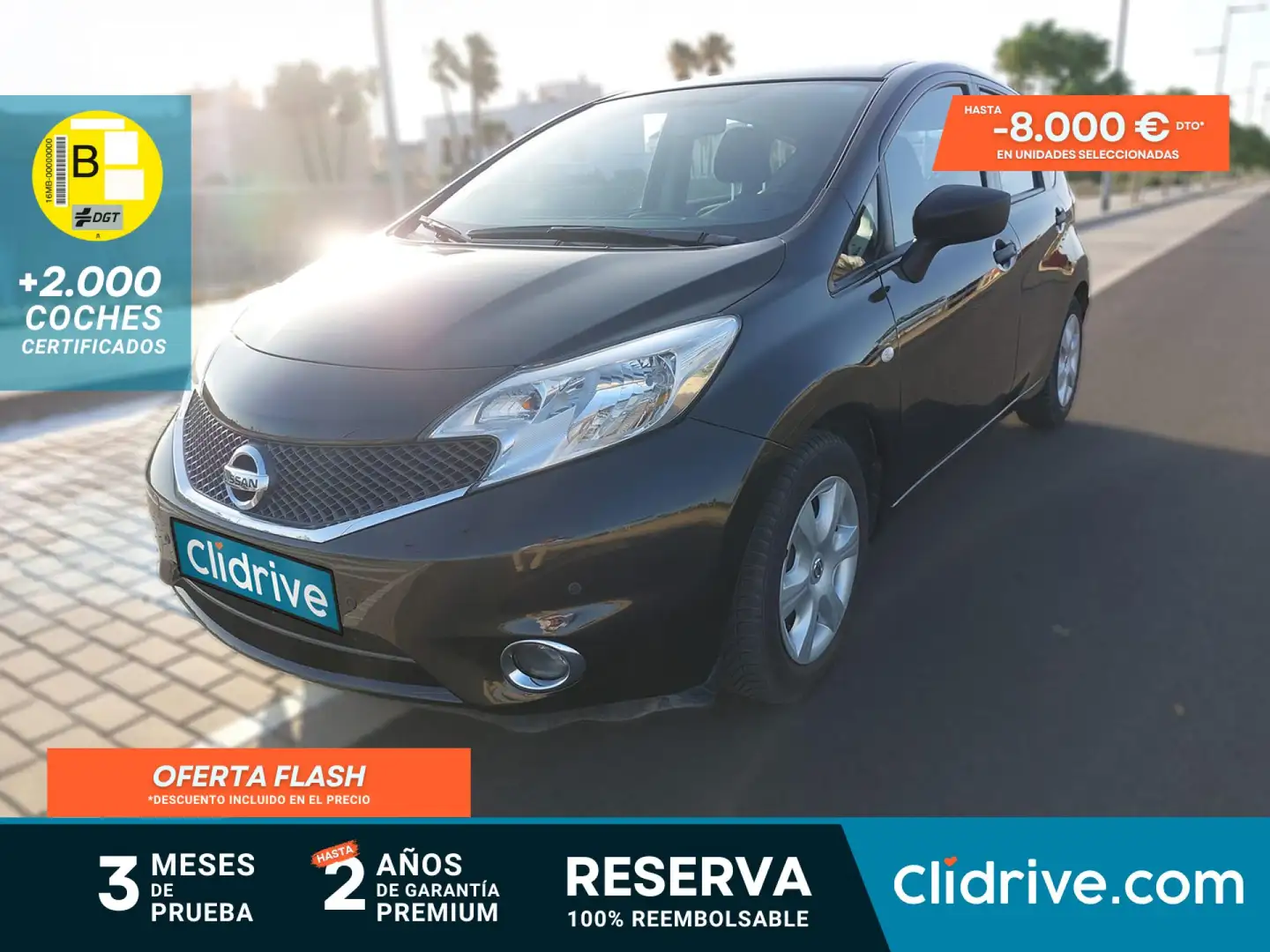 Nissan Note 1.5dCi Acenta Negro - 1