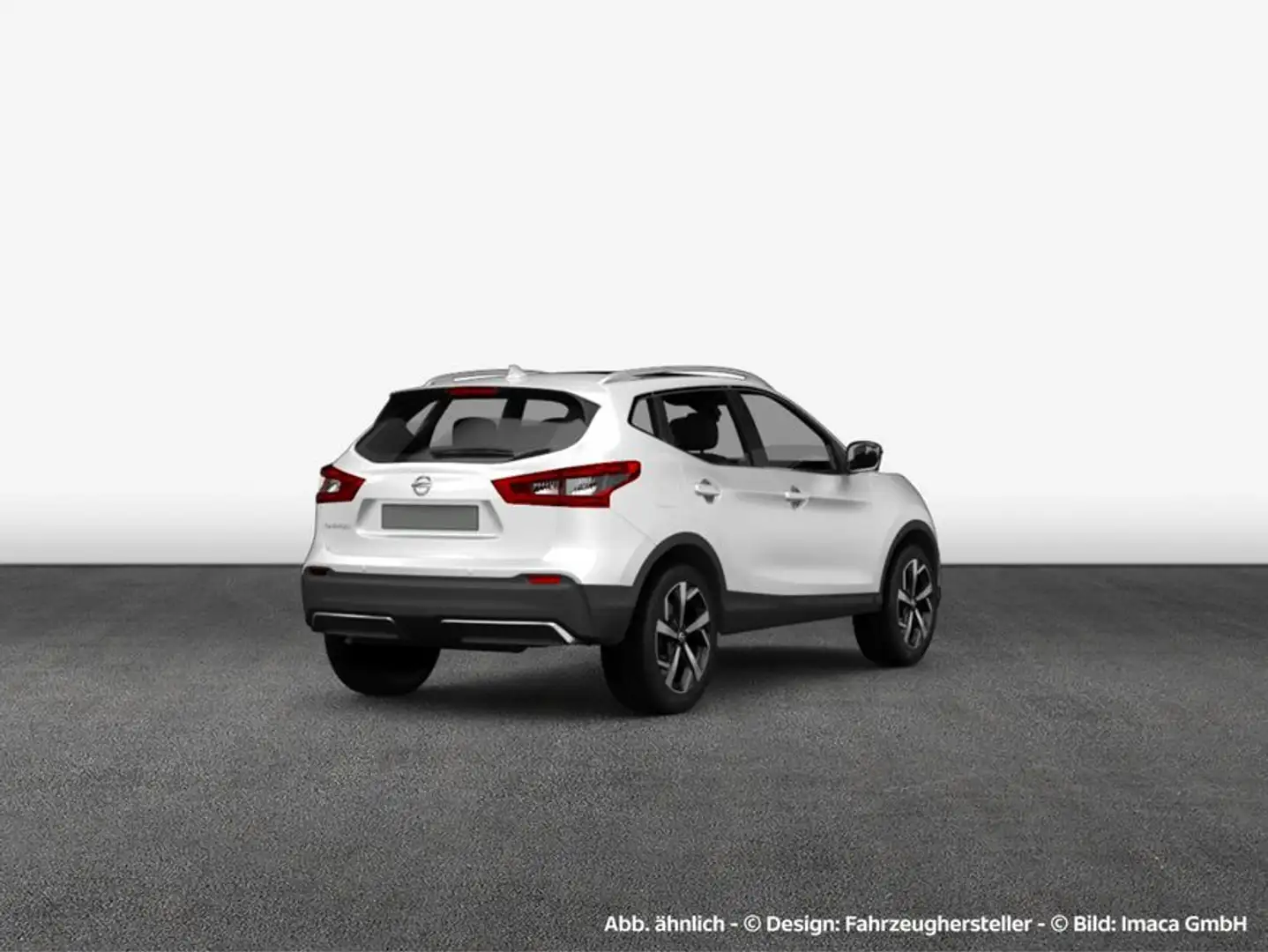 Nissan Qashqai 1.3 DIG-T DCT N-CONNECTA Weiß - 2