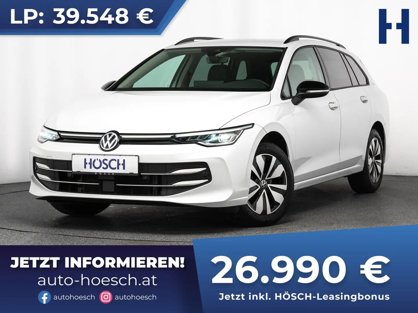 Volkswagen Golf Variant Life TSI LED-PLUS AHK WINTER R-KAM ASSISTENZ Weiß - 1