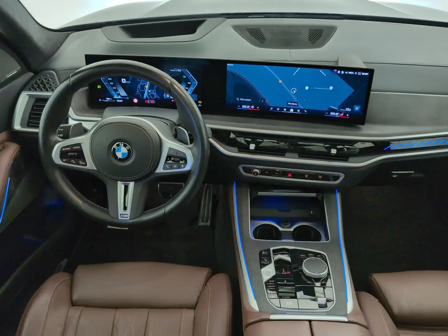 BMW X5 M 60i xDrive HarmanKardon/Shz vo+hi HarmanKardon/Shz Noir - 2
