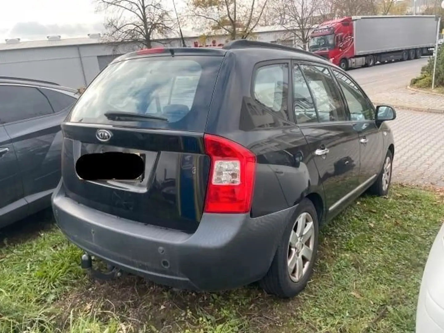 Kia Carens EX 2,0*Automatik*Insp.*AHK*El.Schiebedach Zwart - 2