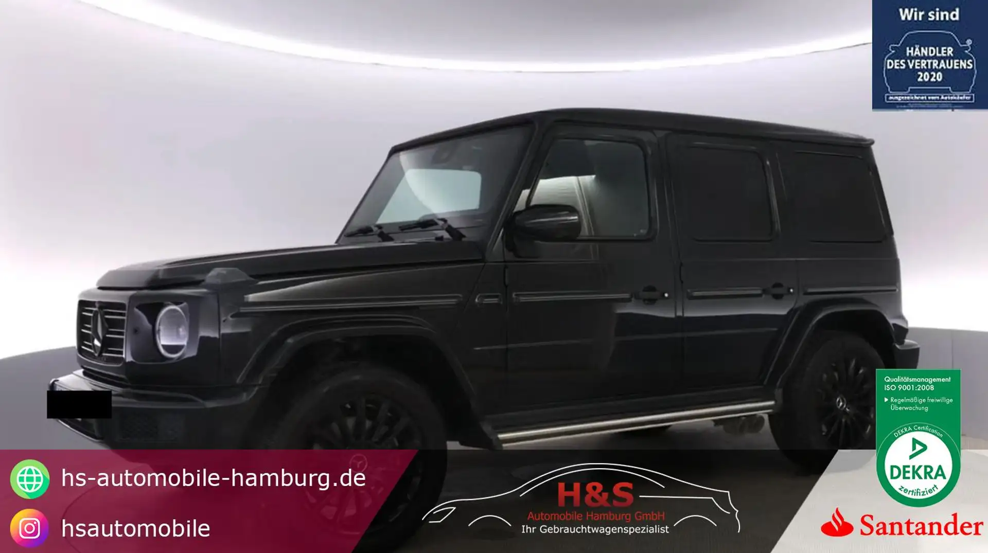 Mercedes-Benz G 400 d Exclusive +NIGHT-PAKET Noir - 1