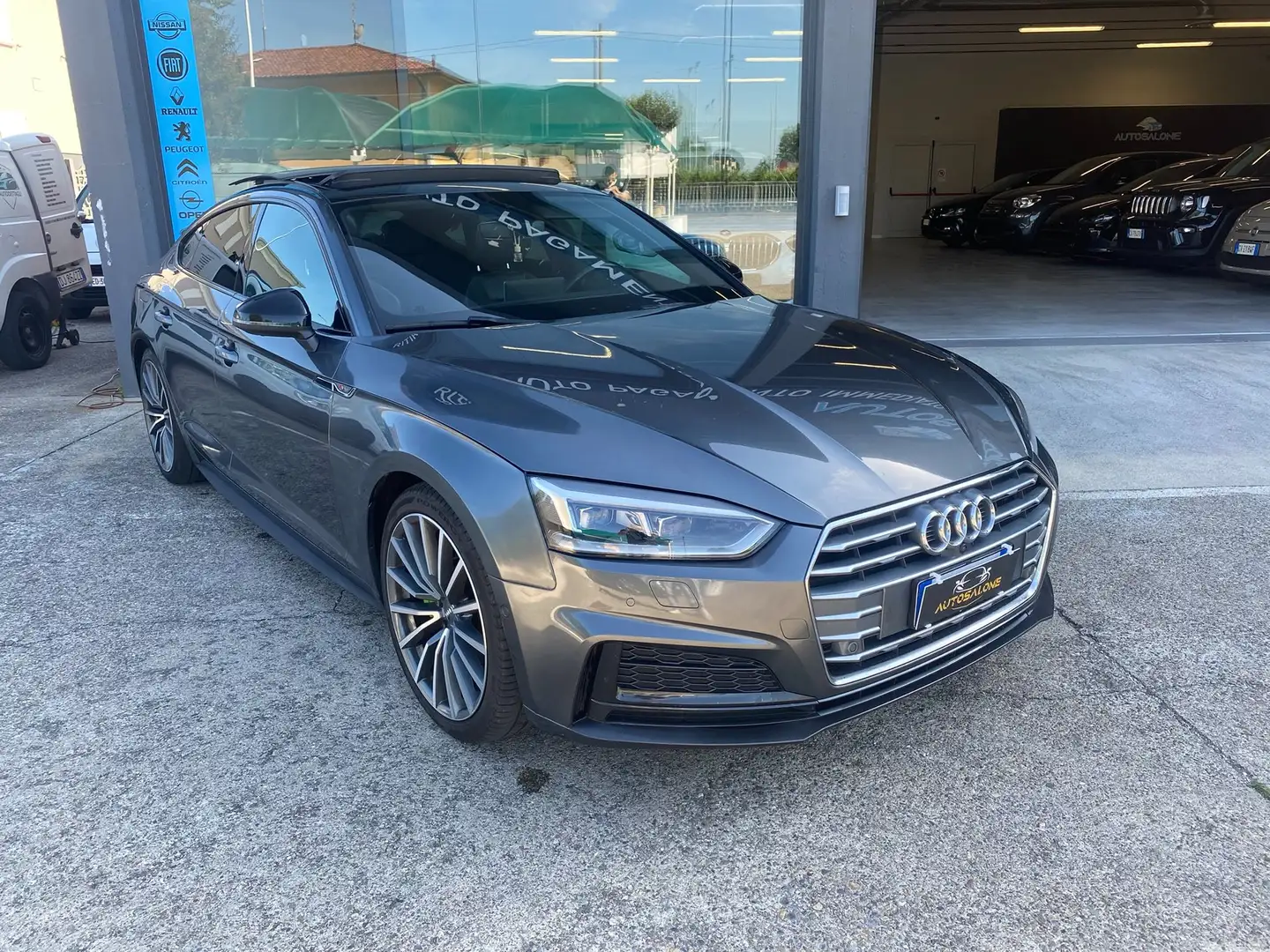 Audi A5 A5 Sportback 2.0 tdi Business Sport S-linePANO-B&O Gris - 1