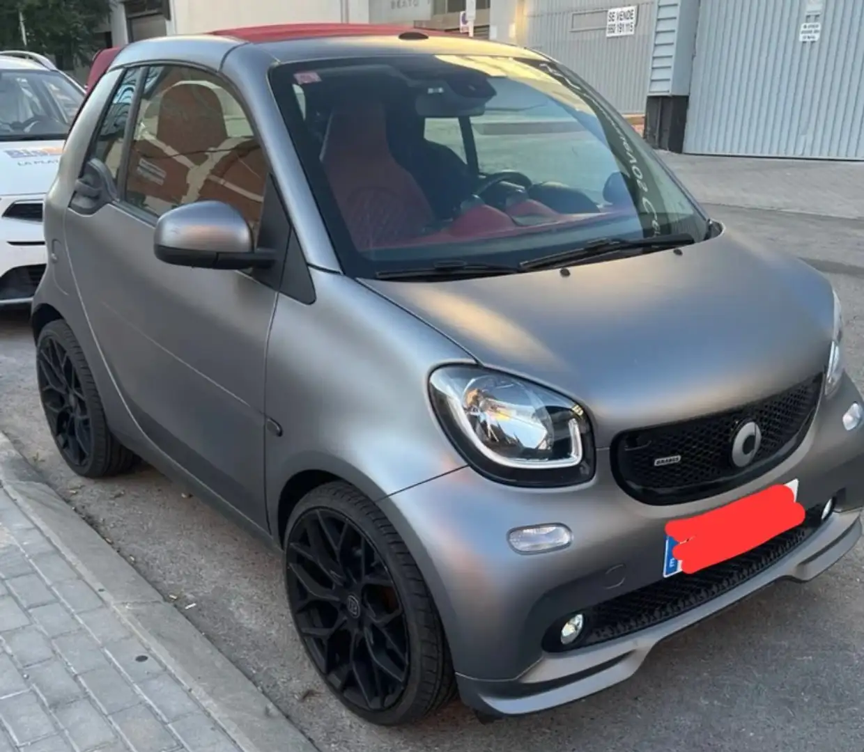 smart brabus Fortwo Cabrio Brabus Xclusive Aut. Brabus Xclusive Gri - 1