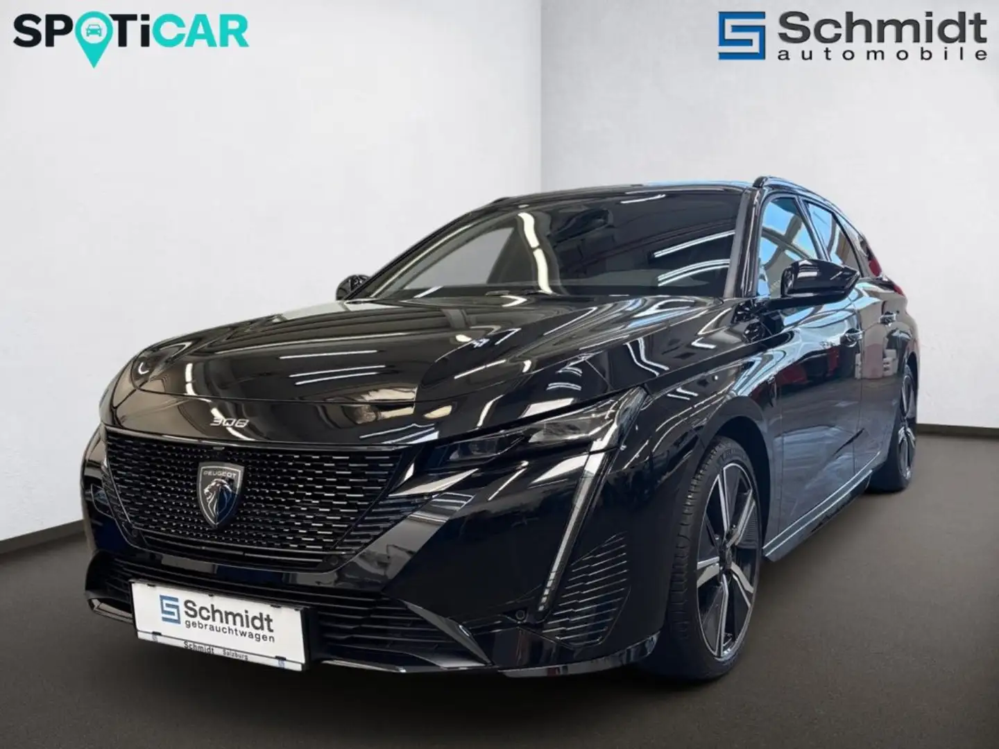 Peugeot 308 SW GT Hybrid 145 e-DCS6 Schwarz - 1