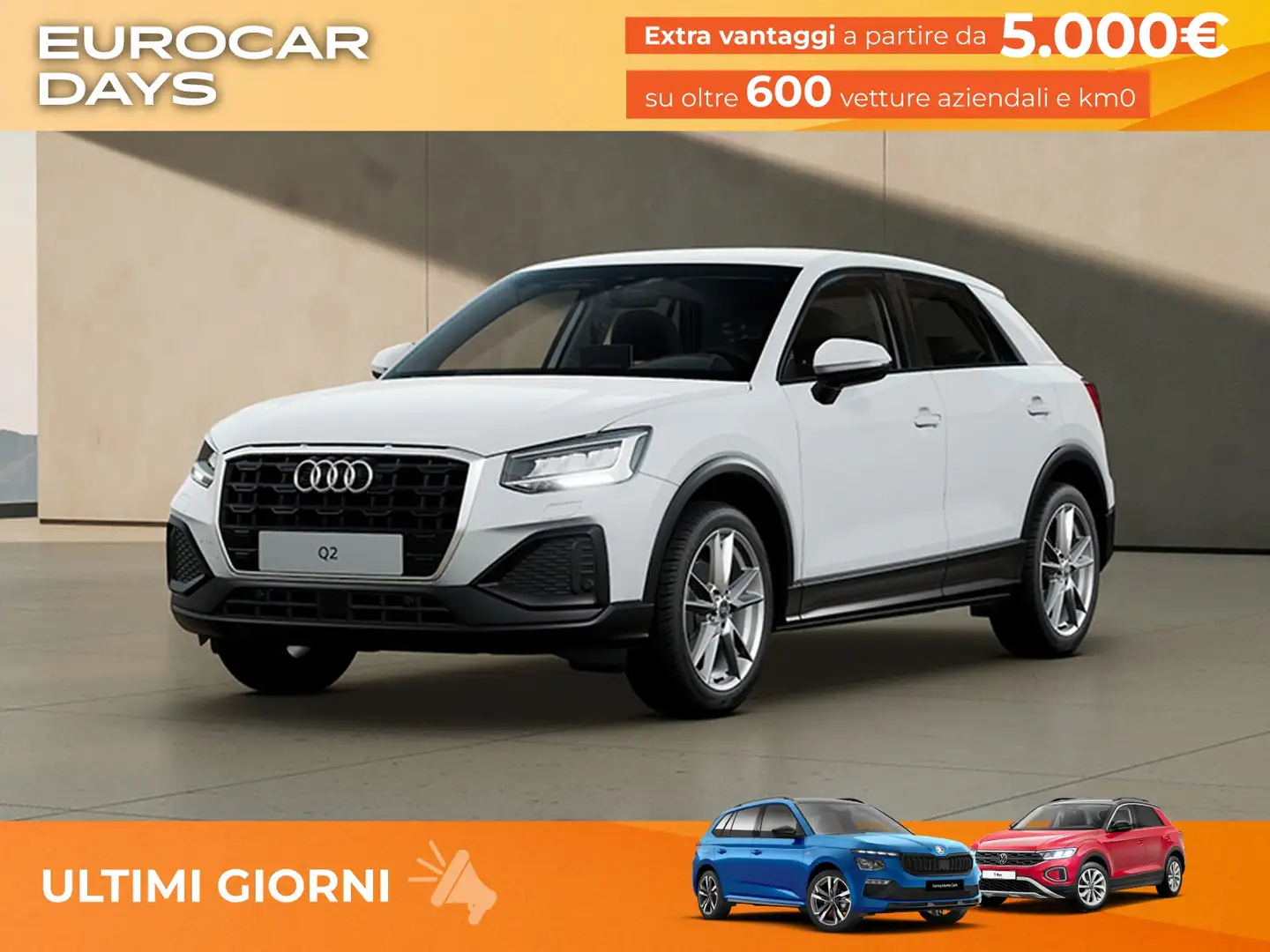 Audi Q2 30 1.0 tfsi business 116cv Bianco - 1