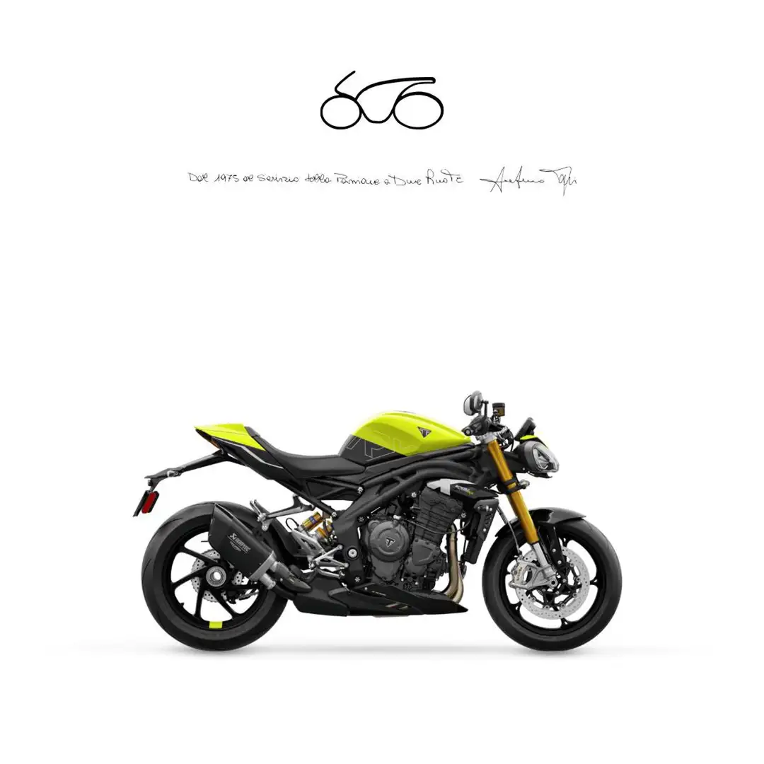 Triumph Speed Triple 1200 RS RX 2025 Galben - 1