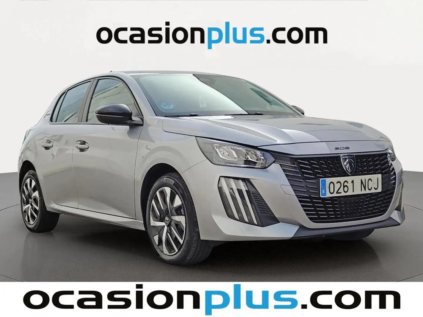 Peugeot 208 1.2 Hybrid Style e-DCS6 110 Gris - 2