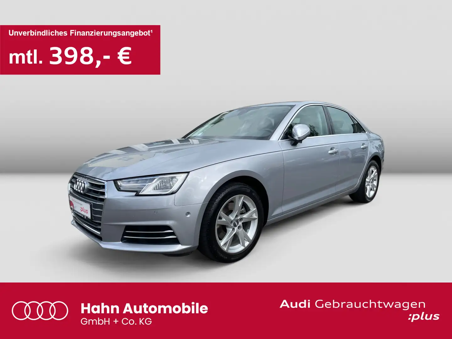 Audi A4 1.4 TFSI 6-Gang Xenon Alcantara CAM Silber - 1