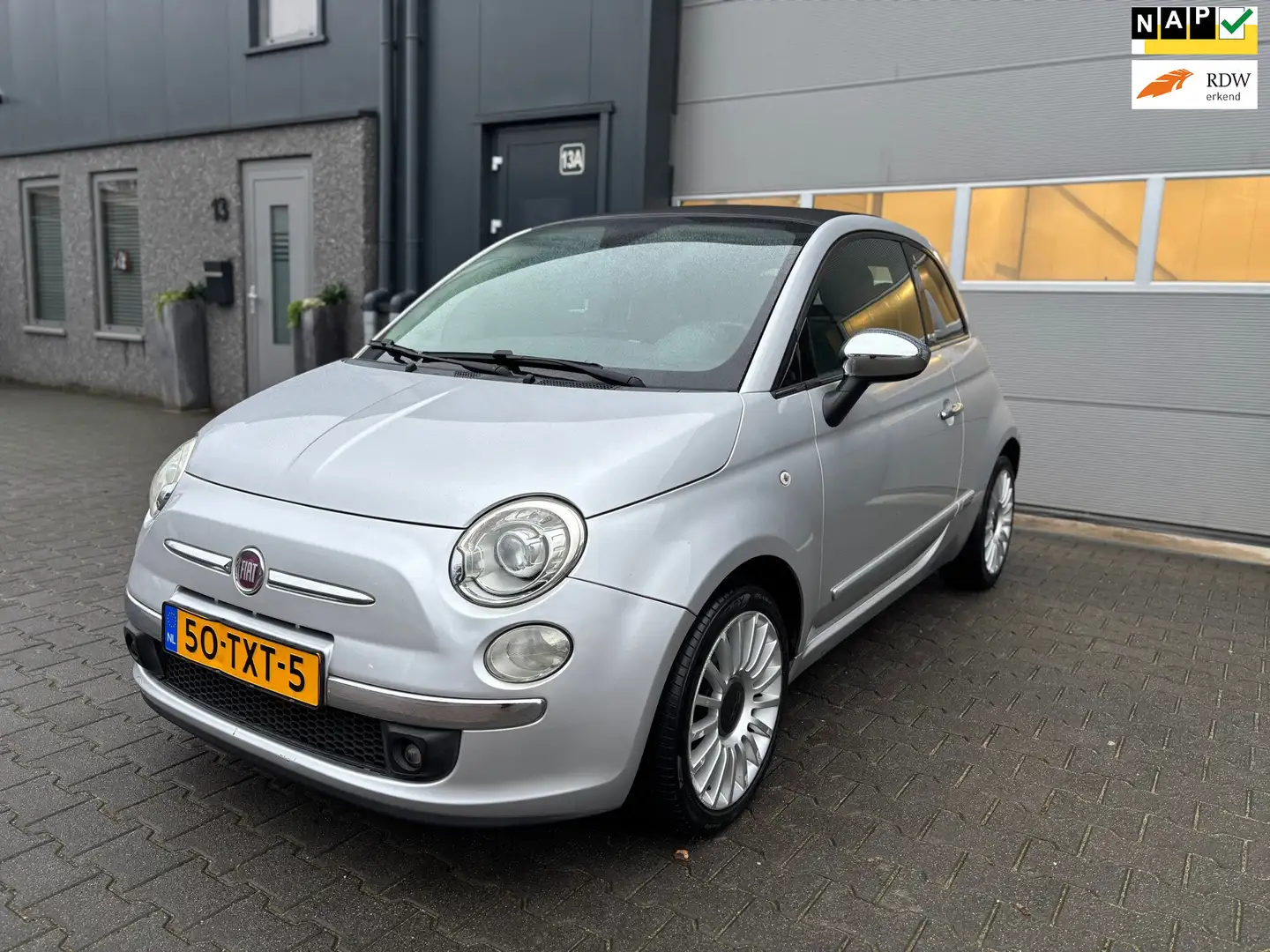 Fiat 500C 1.2 Rock AUTOMAAT|Clima|Xenon| Parkeersensoren|Dis Gris - 1