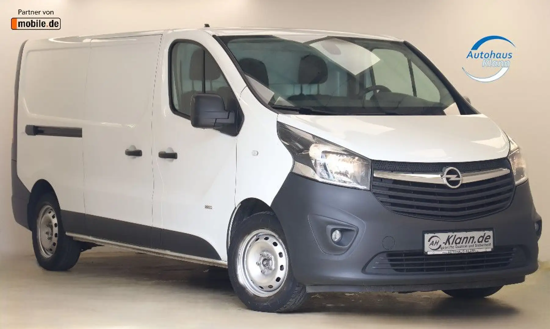 Opel Vivaro B 1.6 120PS Kasten L2H1 2,9t Klima 1Hand White - 1