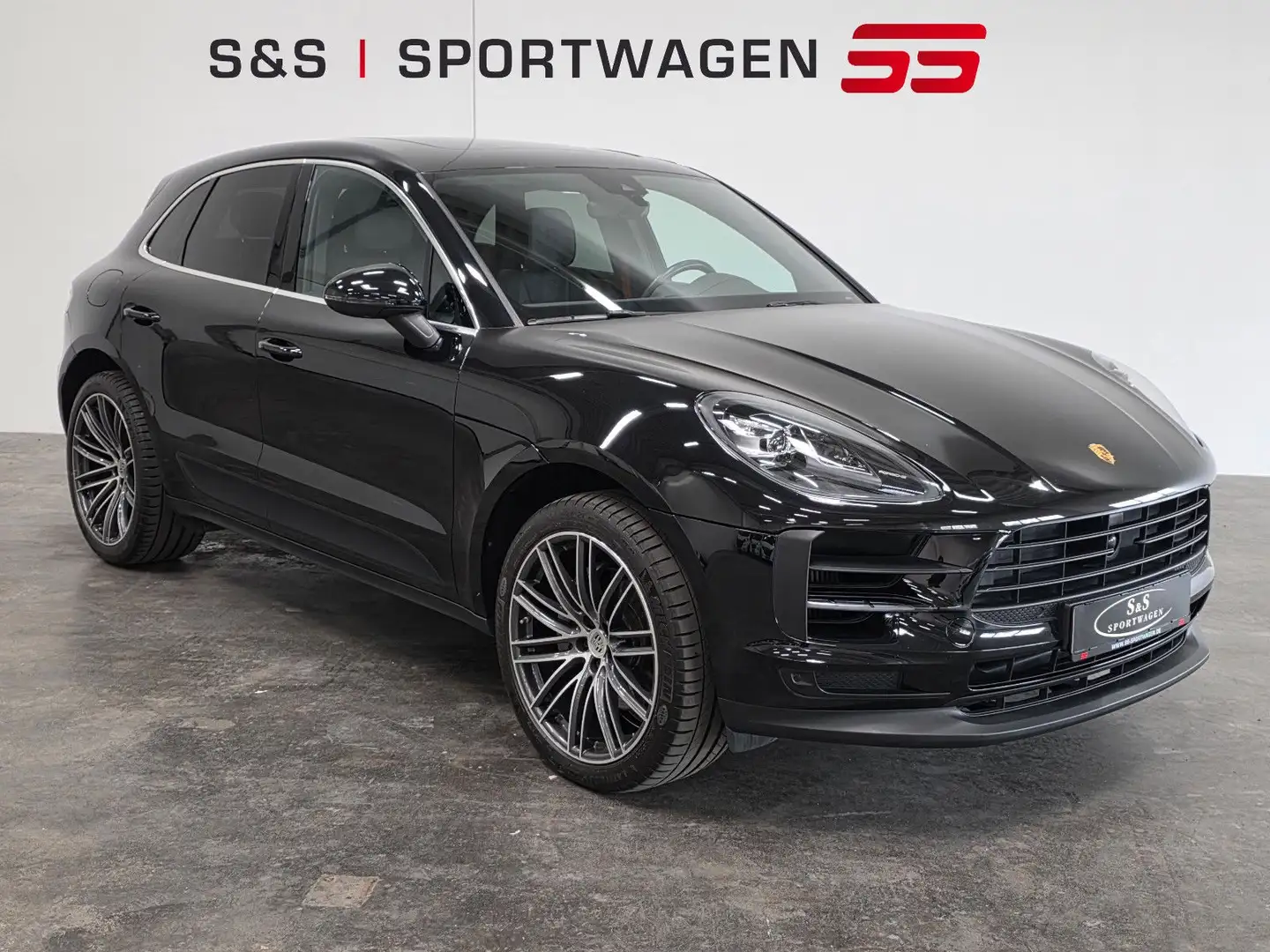 Porsche Macan S*1.Hd./Luft/21"/StHz/LED/Bose/Approved* Noir - 1