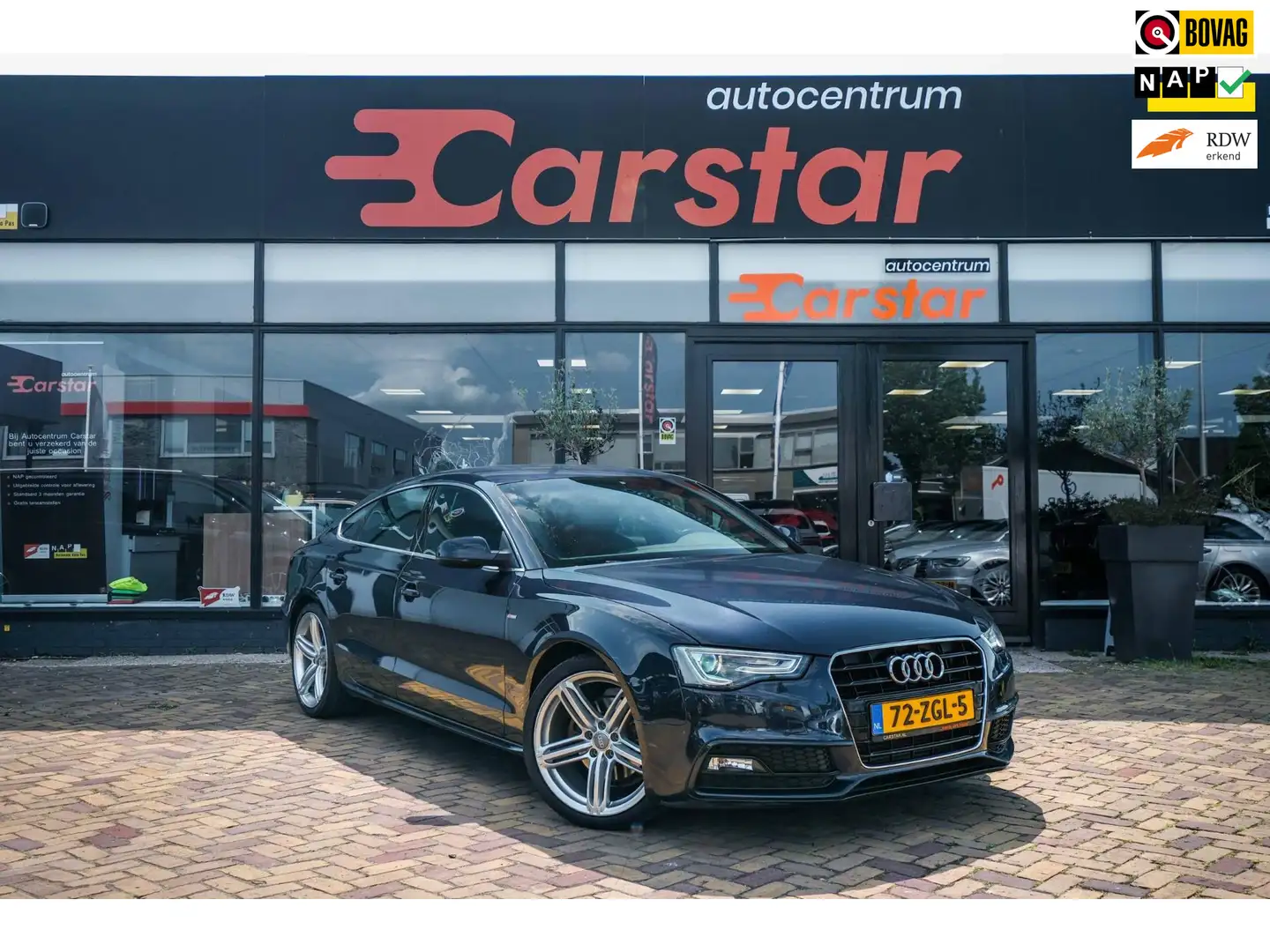 Audi A5 Sportback 1.8 TFSI S Edition|Navi|Cruise|Pdc|Leer Azul - 1