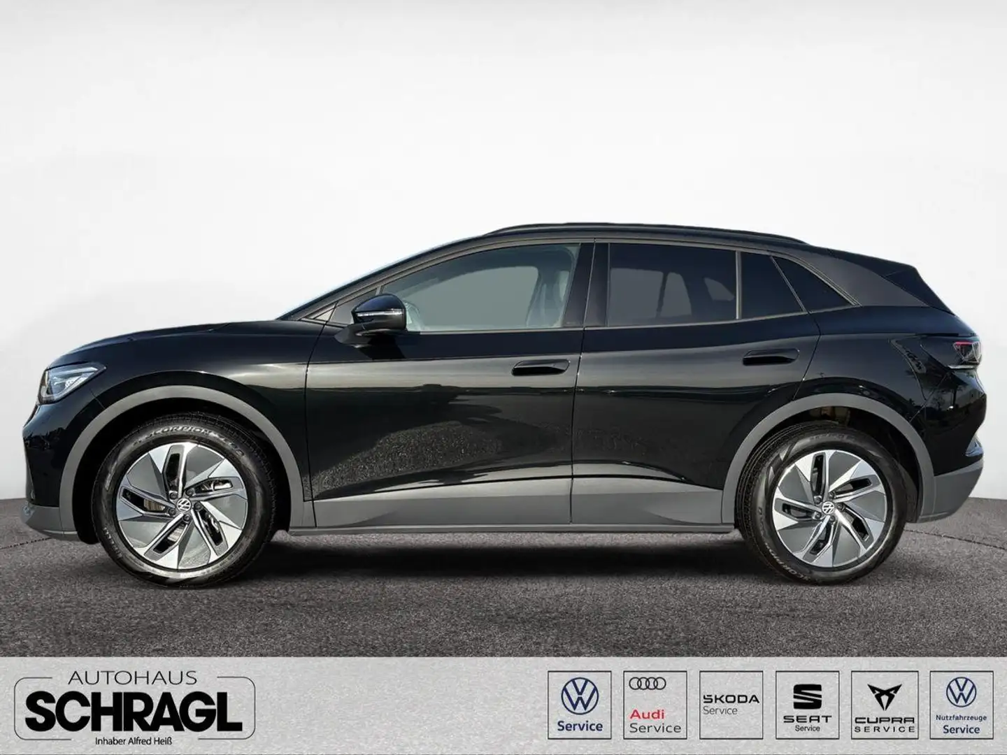 Volkswagen ID.4 Pro FACELIFT+AHK+PANO+NAVI+MATRIX+GARANTIE Zwart - 2