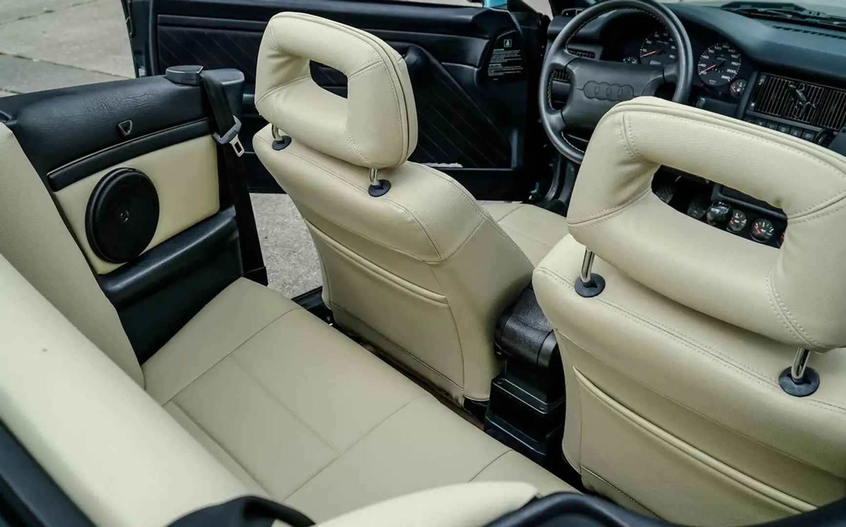 Audi Cabriolet 2.0 E (B3) Typ 89 Alb - 2