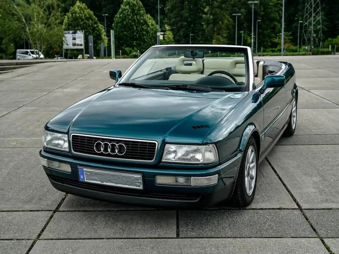 Audi Cabriolet 2.0 E (B3) Typ 89 Alb - 1
