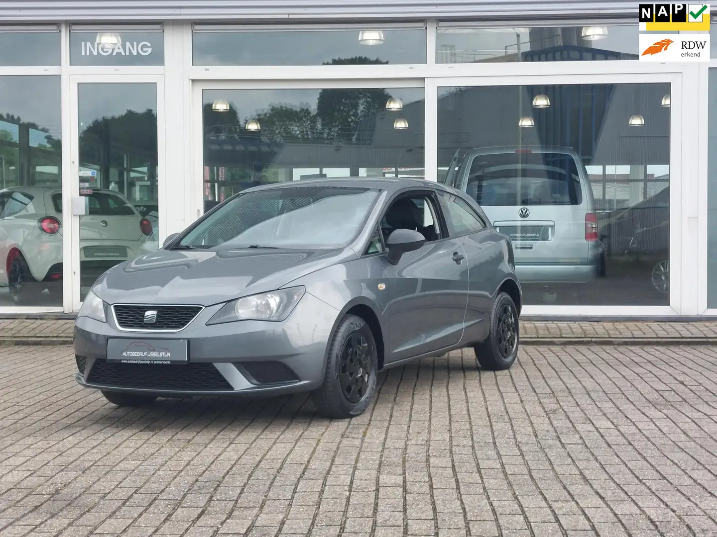 SEAT Ibiza SC 1.2 / Airco / Elektr.Ramen Grijs - 1