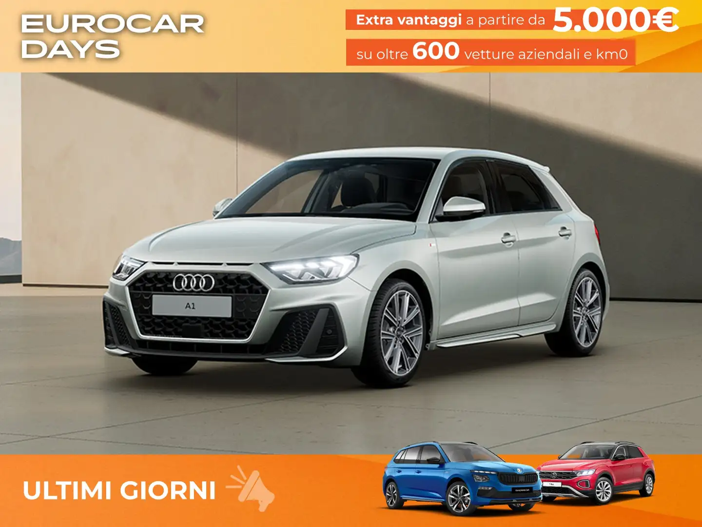 Audi A1 Sportback S line edition 30 TFSI S tronic Argento - 1