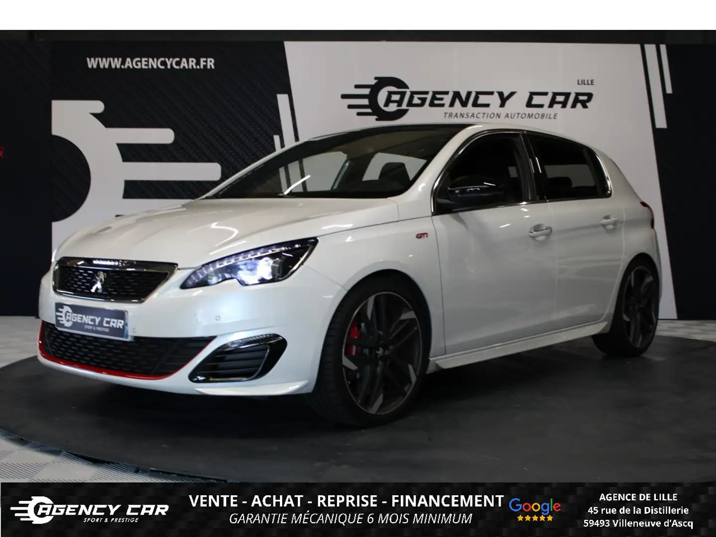 Peugeot 308 1.6 THP 270 BERLINE GTi Très Bon État Garantie Blanc - 1