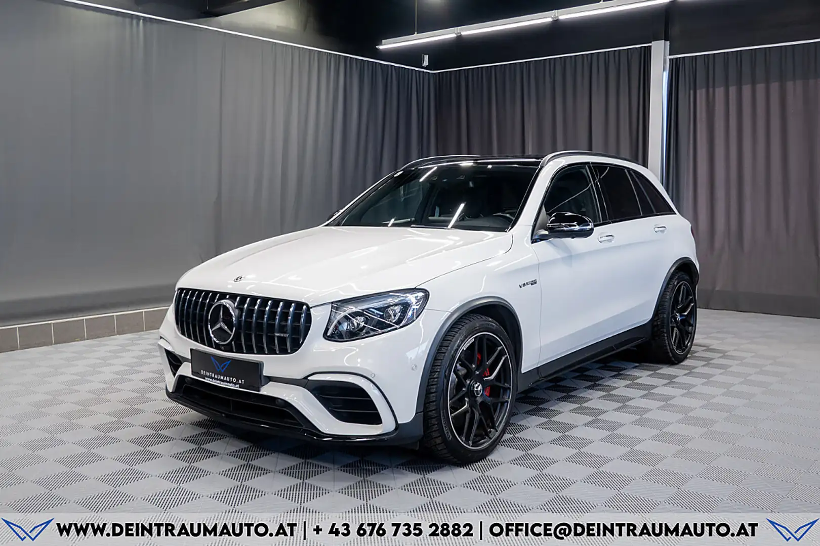 Mercedes-Benz GLC 63 AMG GLC 63 S Mercedes-AMG 4MATIC+ Aut.*VOLLAUSSTATT... Weiß - 1