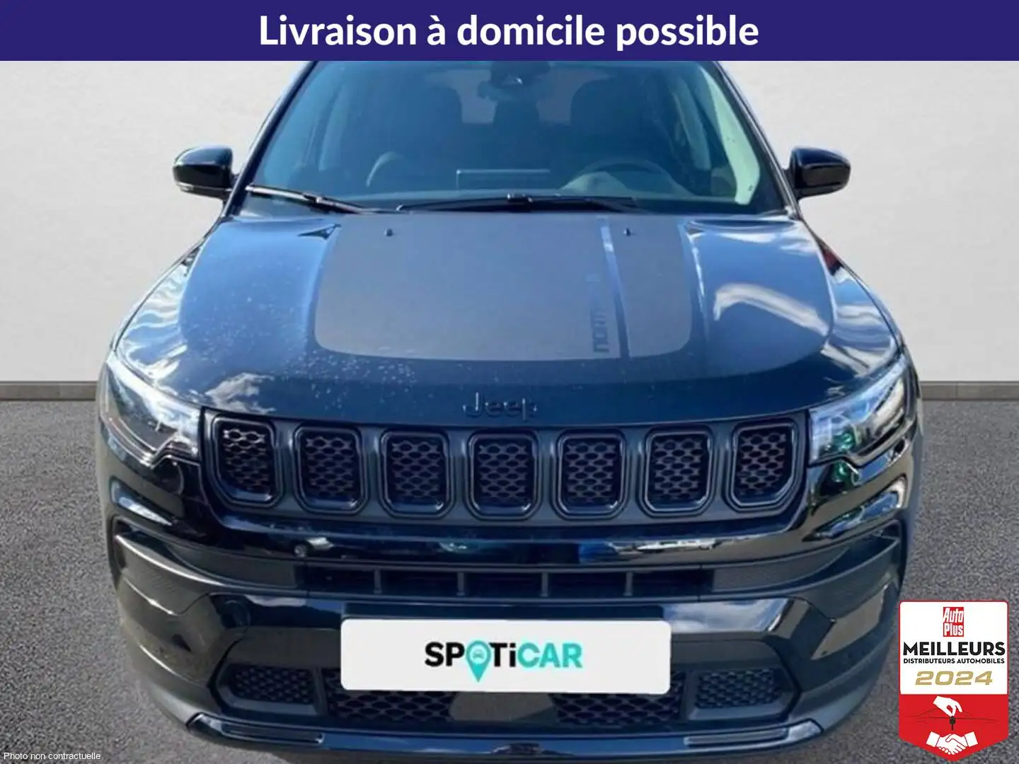 Jeep Compass 1.5 turbo t4 130 ch bvr7 e-hybrid north star Blanc - 2