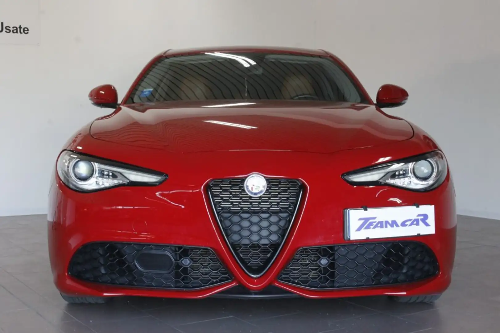 Alfa Romeo Giulia 2.2Turbodiesel 210 CV AT8 AWD Q4 Veloce PELLE Rosso - 2