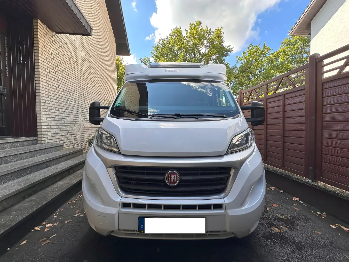 Caravans-Wohnm Carado T348 Luxus Dachkl.Luftf.Anhänger.Plisses 6 Schl Blanc - 1