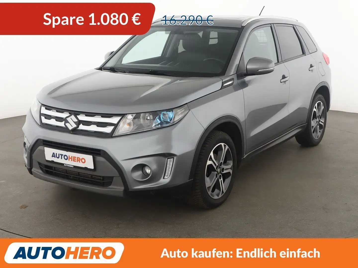 Suzuki Vitara 1.6 DDiS Comfort+ 4x4 Aut.*NAVI*ACC*PDC*SHZ* Grau - 1