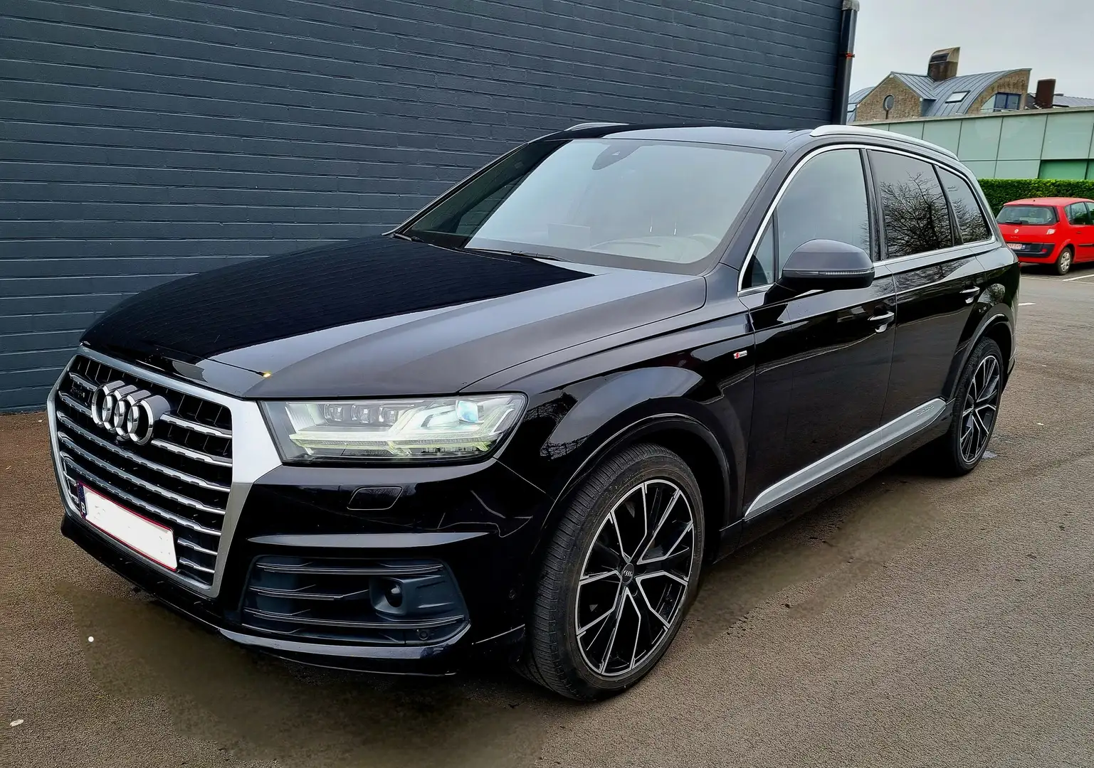 Audi Q7 Q7 3.0 TDI, 3x S-Line, 7 zits, Quattro, Tiptronic Zwart - 1