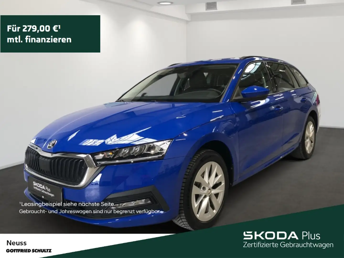 Skoda Octavia Combi AMBITION iV SITZHEIZUNG EINPARKHILFE LED SMA Blau - 1