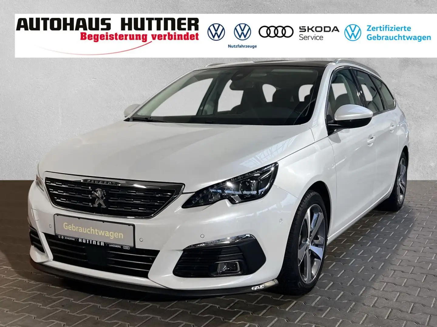 Peugeot 308 Allure 1.2 PureTech 130 GPF SW RÜCKFAHRKAMERA Weiß - 1